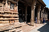 The great Chola temples of Tamil Nadu - The Sri Ranganatha Temple of Srirangam. A subsidiary shrine to the west of the fourth courtyard. 